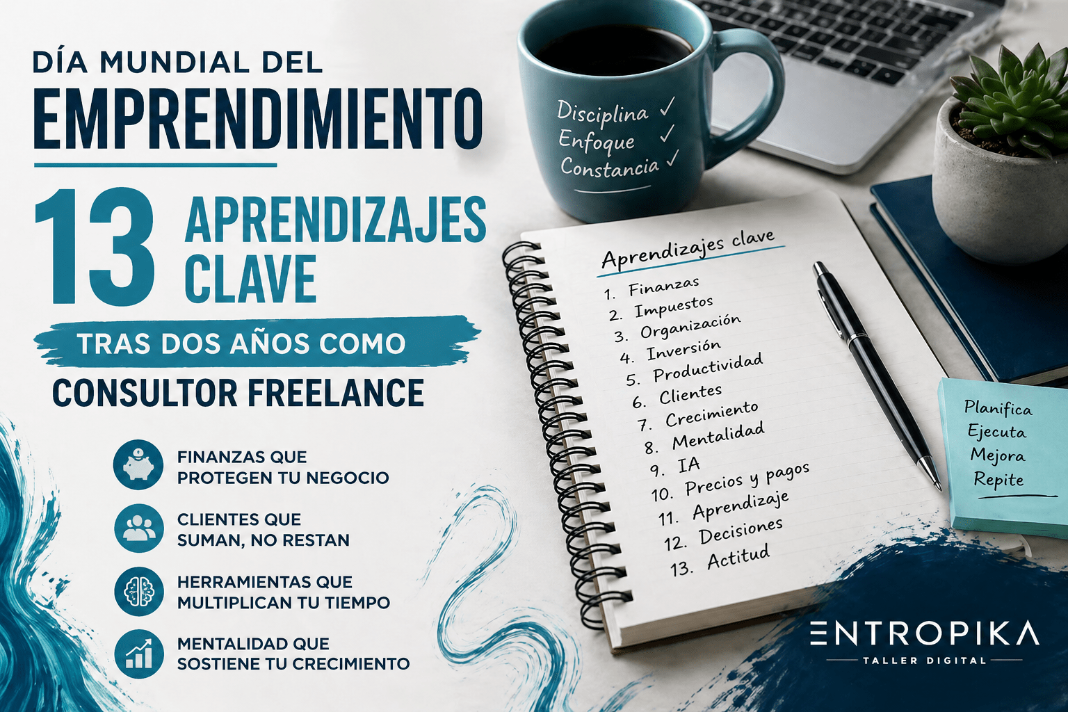 Emprendimiento freelance en Chile: 13 aprendizajes clave tras dos años como consultor